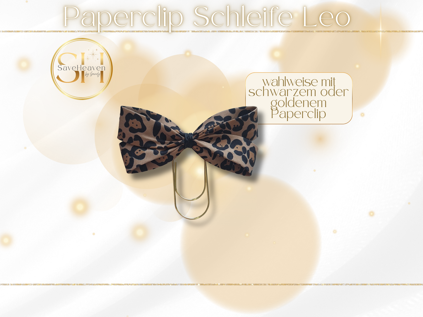 Paperclip Schleife Leo