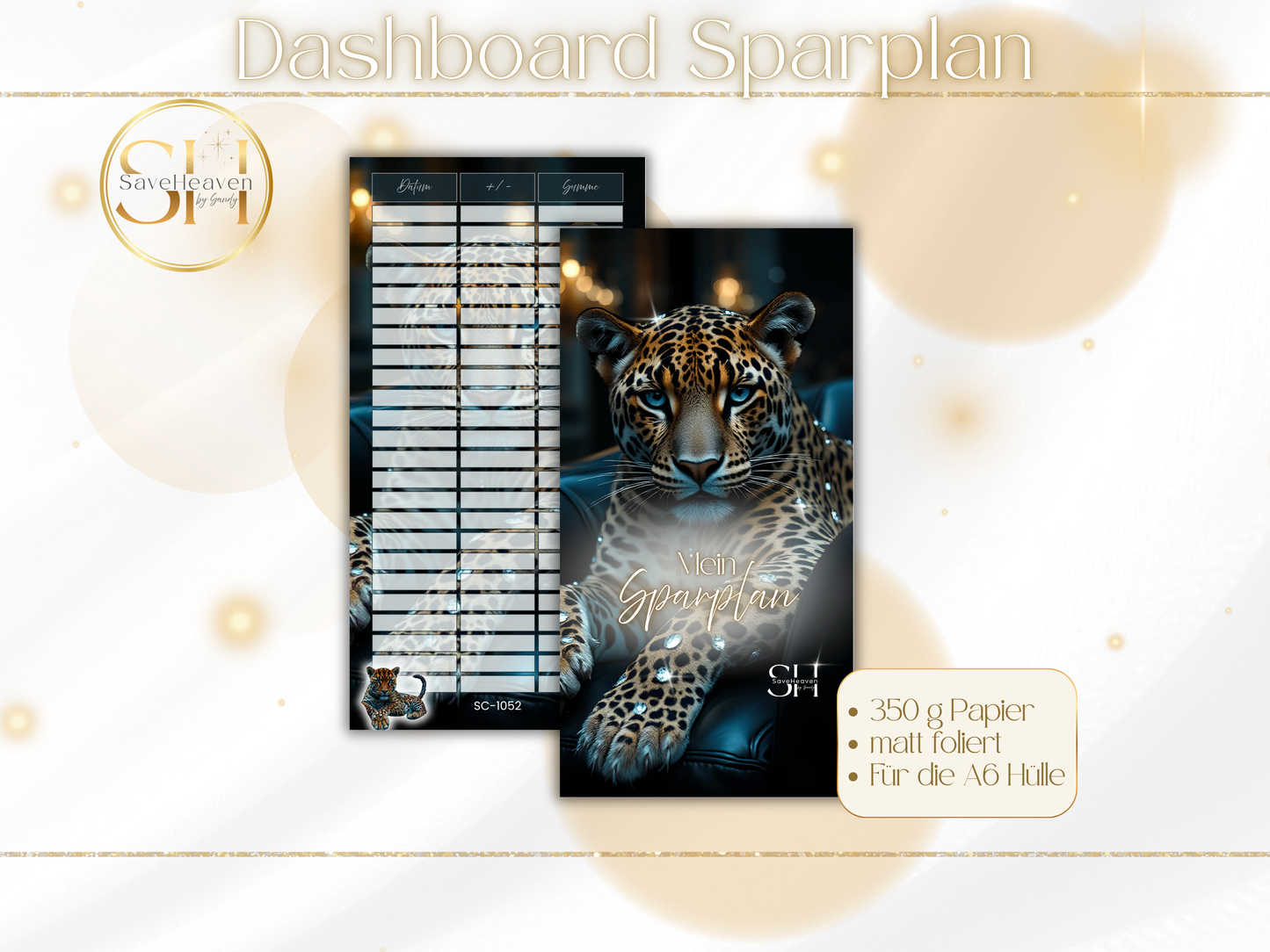 Mein 1.500 € Sparplan - Back&Gold Edition