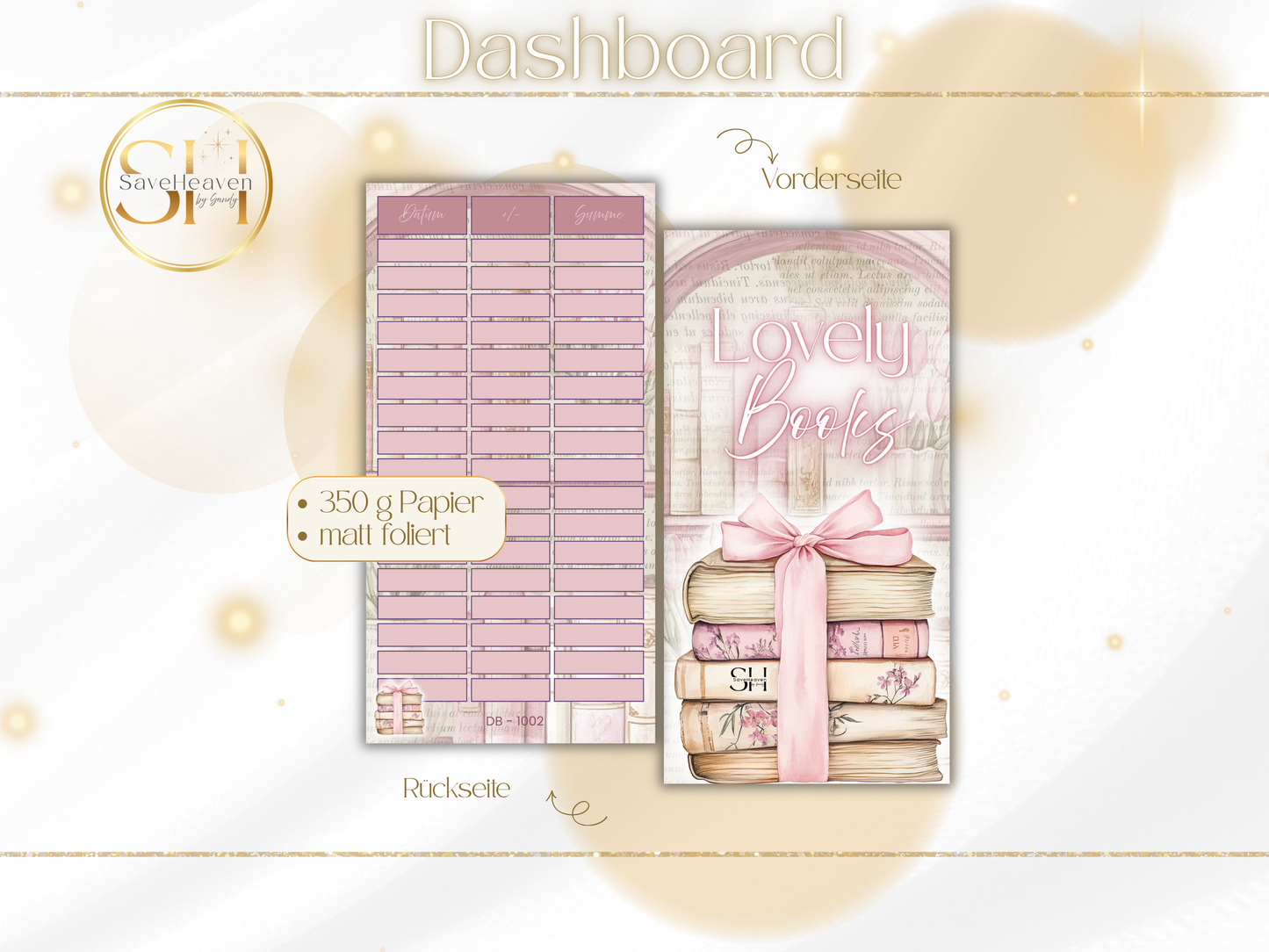 Lovely Books Deckblatt & Dashboard