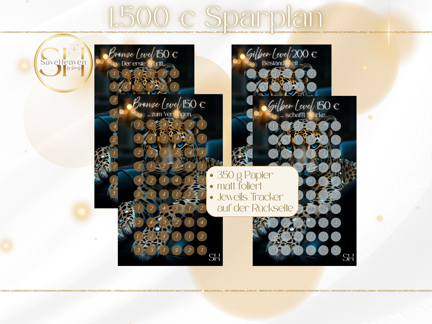 Mein 1.500 € Sparplan - Back&Gold Edition