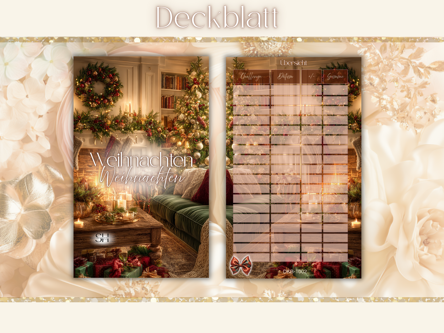Weihnachten Deckblatt & Dashboard